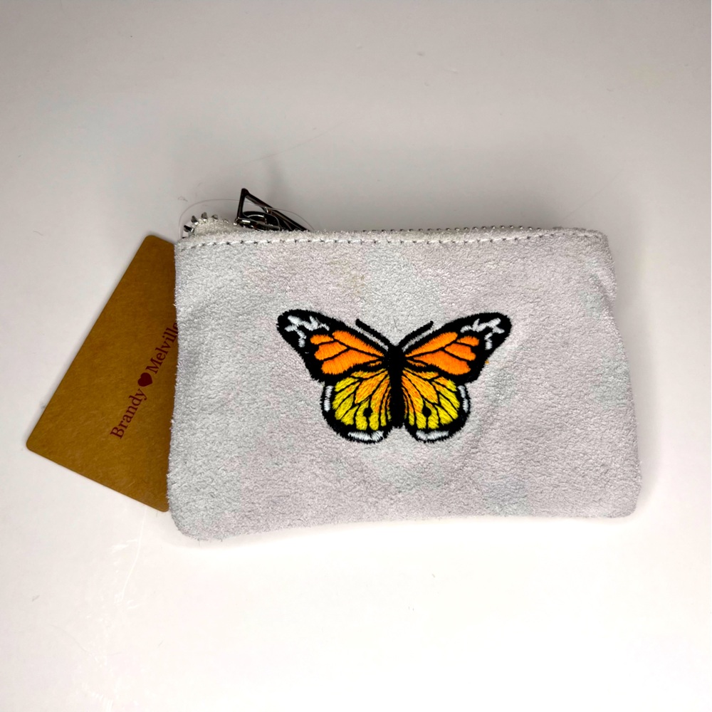 Brandy Melville Butterfly Change Purse